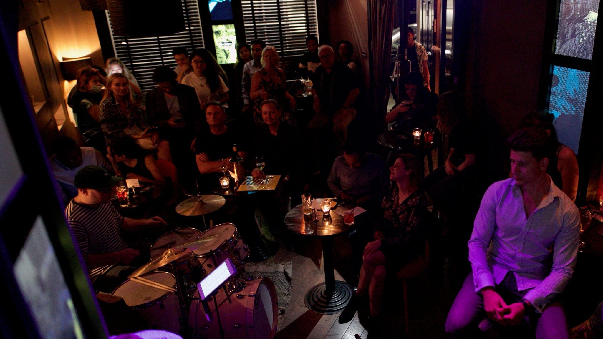 Live Jazz from the Piano Bar at Red Room Studios, Soho